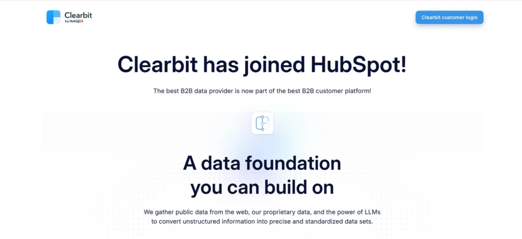 clear bit ai | ai in b2b marketing tool