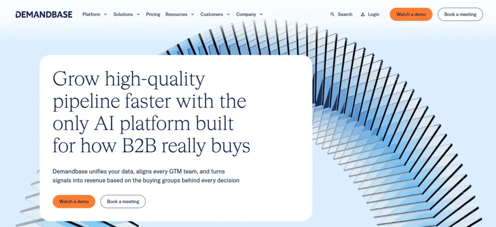 demandbase ai | ai in b2b marketing tool