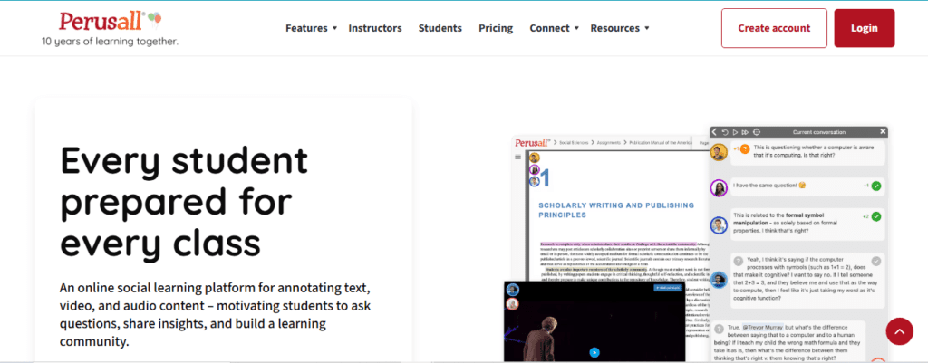 Perusall AI in education - Collaborative Reading & Engagement