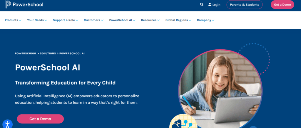 PowerSchool AI in education - Student Data & Compliance Support