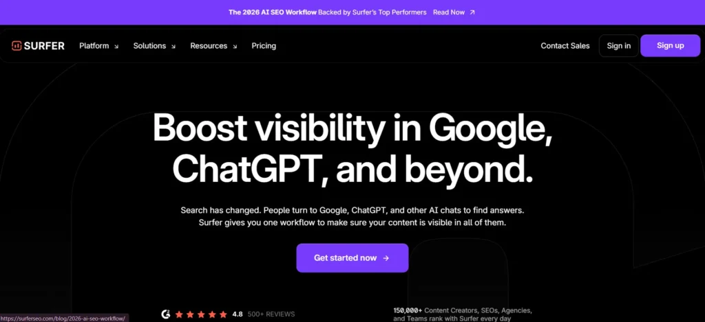 Surfer SEO (On-page structure tuning)