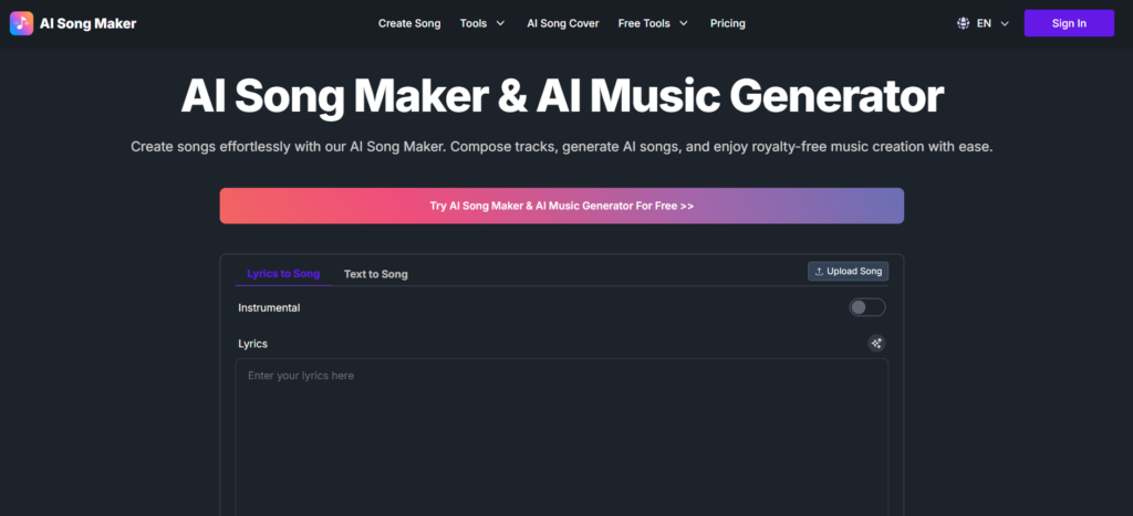 AI Song Maker