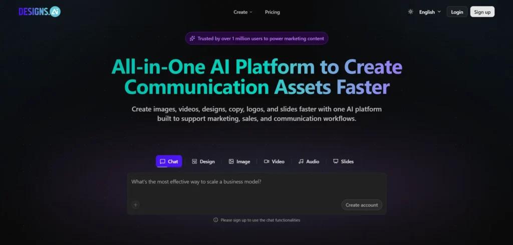 Designs AI | AI Tools for Designers