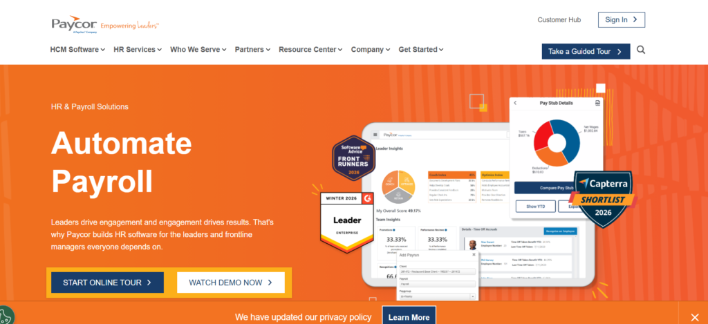 Paycor combines payroll, workforce management