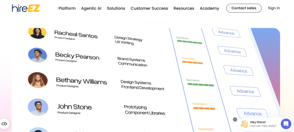 hireEZ: Agentic AI Recruiting Platform